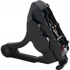 4 PIST REAR CALIPER KIT BLACK DYNA 06-07