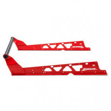 REAR BUMPER RED POL