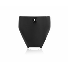 FRONT NUMBER PLATE BLACK