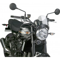 FLYSCREEN WINDSCREEN SMOKE BLACK HARDWARE