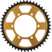 REAR STEALTH SPROCKET ALU/STL 47T-520 GLD TRI
