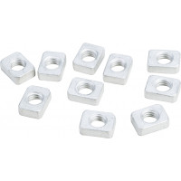 SQUARE NUTS 6MM 10/PK