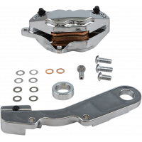 4 PIST REAR CALIPER KIT CHROME 25MM FLT 08-UP