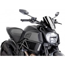 WINDSCREEN NAKED NEW GEN SPORT BLACK