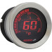 HD-02 SERIES GAUGE KIT SILVER BEZEL OIL TEMP