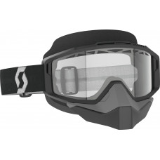SPLIT OTG SNWCRSS GOGGLE BLACK/WHITE CLEAR LENS