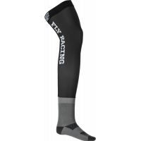 KNEE BRACE SOCKS BLACK/GREY/WHITE LG/XL