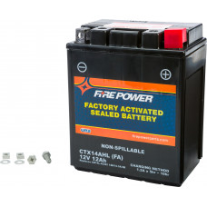 BATTERY CTX14AHL/CB14L-A2 SEALED FACTORY ACTIVATED