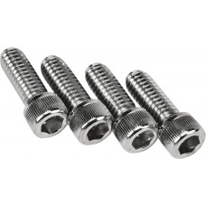 ALLEN BOLTS CHROME 4/PK FOR HANDLEBAR CLAMP