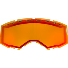 DUAL LENS WITH VENTS ADULT RED MIRROR/PERSIMMON