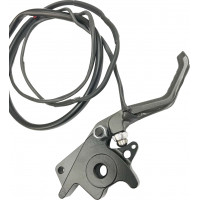 SKINZ ADJUSTABLE BRK LEVER POL HEATED BILLET GRAPHITE S/M
