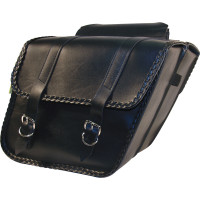 SLANT SADDLEBAG BRAIDED 14