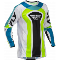 LITE LE CURRENT JERSEY WHITE/LIME/BLUE 2X
