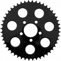 GLOSS BLACK REAR SPROCKET 48T BIG TWIN 00-13