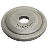 DIGGER SUPPORT PLATES ROUND ALUM. 5/16