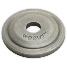 DIGGER SUPPORT PLATES ROUND ALUM. 5/16