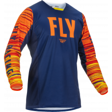 KINETIC WAVE JERSEY NAVY/ORANGE LG
