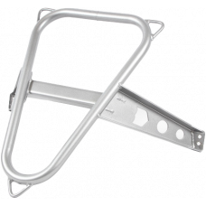 SPARE TIRE MOUNT SPARKLE SILVER METALLIC POL