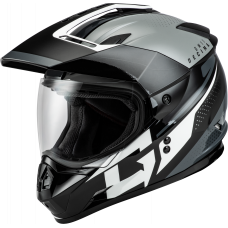 GM-11 DECIMA HELMET BLACK/GREY/WHITE 2X