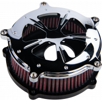 COMMODORE AIR CLEANER KIT CHROME W/ CLEAR WINDOW