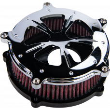 COMMODORE AIR CLEANER KIT CHROME W/ CLEAR WINDOW
