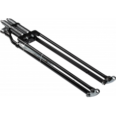 SPRINGER FORK TAPERED LEG +8 BLACK
