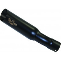 SHORTY EXHAUST SINGLE BLACK SHORTY EXHAUST SINGLE BLACK