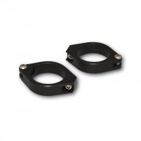 CNC FORK CLAMPS 38-41MM PAIR BLACK