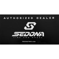SEDONA AUTHORIZED DEALER WINDOW DECAL4.25