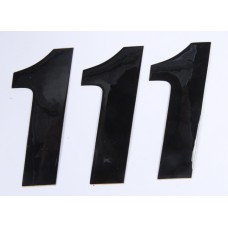NUMBER 1 BLACK 4