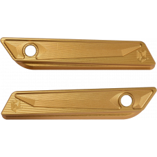 NL SADDLE BAG HINGE COVER GOLD CVO `23 HX ROADGLIDE 24