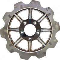 HIGH CARBON STEEL PHOENIX REAR ROTOR CHROME 11.8