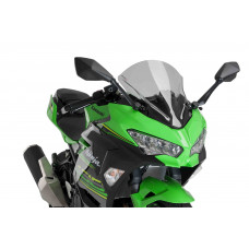 WINDSCREEN Z-RACING SMOKE KAW