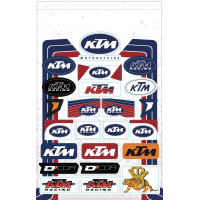 DECAL SHEETS KTM