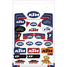 DECAL SHEETS KTM