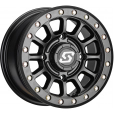 SANO BDLK WHEEL 14X7 4/110 5+2 (+10MM) BLACK