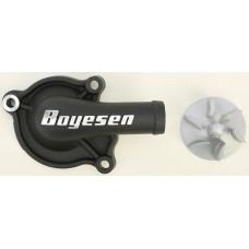 WATERPUMP COVER & IMPELLER KIT BLACK