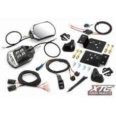 SIDE VIEW MIRROR KIT SIX12 LIT KAW
