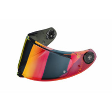EXO-WARP RACE SHIELD CLASS 1 PINLOCK READY RED MIRROR