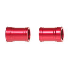FRONT WHEEL SPACERS RED SUZ