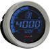 HD-02 SERIES GAUGE KIT SILVER BEZEL OIL TEMP
