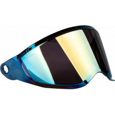 TREKKER HELMET FACE SHIELD GOLD IRIDIUM