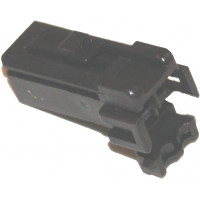 AMP 2-WIRE PLUG HOUSING MULTILOCK HD# 73152-96BK