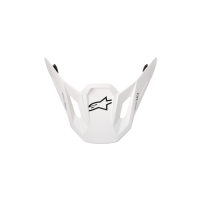 SM7 SOLID VISOR ECE06 WHITE GLOSSY