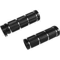 GRIP SET RETRO BLACK DUAL CABLE