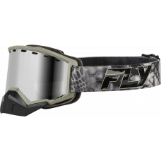 FOCUS SNOW GOGGLE SE KRYPTEK W/ SILVER MIRROR/SMOKE LENS