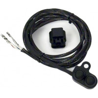 HANDLEBAR-MOUNTED PUSH-BUTTON SWITCH CONTROL BLACK