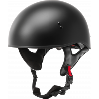 HH-65 HALF HELMET NAKED MATTE BLACK LG