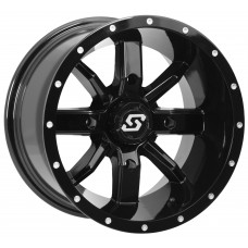 HOLLOW POINT WHEEL 14X10 4/137 5+5 (0MM) BLACK HOLLOW POINT WHEEL 14X10 4/137 5+5 (0MM) BLACK
