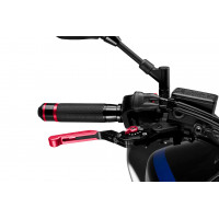LEVER BRAKE EXTENDABLE/FOLDABLE RED